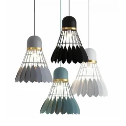Comfort u0026 Style Beleuchtung-Badminton Chandelier Lamp - Elegant Sports Lighting Fixture