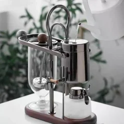 Brew Bliss Küche & Esszimmer-Balance Brewer – Siphon-Kaffeemaschine aus Edelstahl