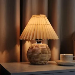 Glow u0026 Shade Beleuchtung-Bamboo Table Lamp - Eco-Friendly Sustainable Lighting