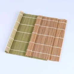 Tom Küche & Esszimmer-Bambus-Sushi-Rollmatte, Onigiri-Reispaddel – japanische Sushi-Herstellungswerkzeuge