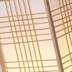 Bright Accents Beleuchtung-Bambus-Tischlampe – umweltfreundliche handgefertigte Leuchte