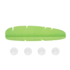 The Decor Haven Küche & Esszimmer-Bananenblatt-Wasserspritzschutz – Wasserdichter Schutz für den Außenbereich