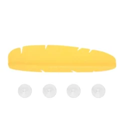 The Decor Haven Küche & Esszimmer-Bananenblatt-Wasserspritzschutz – Wasserdichter Schutz für den Außenbereich