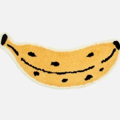 Tom Wohndeko-Bananova Banana Bath Mat – Tufted Anti-Skid Playful Area Rug