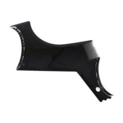 PureGlow Männerpflege|Körperpflege-Bartformer für Herren – Transparenter Styling-Guide