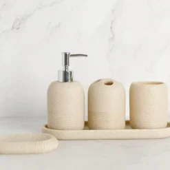 The Bath Nook Badezimmer-Bathroom Accessories Set - Stylish Bath Decor