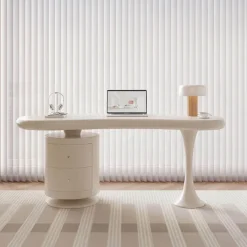 The Lounge Loft Möbel-Béatrice Büroschreibtisch – Stilvolle, moderne Arbeitsplatzmöbel