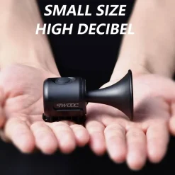 Cozy Living Camping Im Freien|Outdoor-Artikel-Batteriebetriebene Fahrradhupe – Lautes, langlebiges Fahrradzubehör