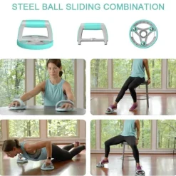 The Relaxation Nook Fitness-Gadgets|Gesundheits- Und Entspannungstools-Bauchradrolle - Selbstaufrollendes Fitnessgerät