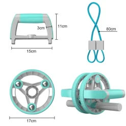 The Relaxation Nook Fitness-Gadgets|Gesundheits- Und Entspannungstools-Bauchradrolle - Selbstaufrollendes Fitnessgerät