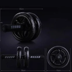 The Relaxation Nook Fitness-Gadgets|Gesundheits-Gadgets-Bauchroller – Leiser Core-Trainer zur Stärkung der Körpermitte