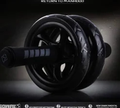 The Relaxation Nook Fitness-Gadgets|Gesundheits-Gadgets-Bauchroller – Leiser Core-Trainer zur Stärkung der Körpermitte