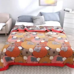 Wrap u0026 Relax Bettzeug-Baumwollgazedecke - Weiches Boho-Dekor für Bett und Sofa