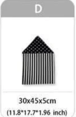 Kinder The Decor Haven Kinderwagen & Zubehör-Baumwollkissen mit Krokodilhausmotiv – Dekokissen für Babybett