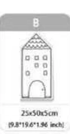 Kinder The Decor Haven Kinderwagen & Zubehör-Baumwollkissen mit Krokodilhausmotiv – Dekokissen für Babybett