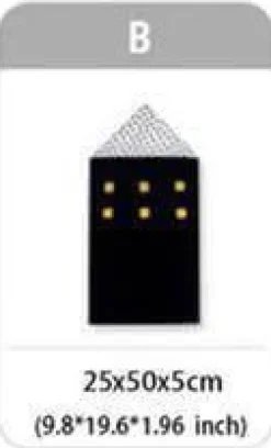 Kinder The Decor Haven Kinderwagen & Zubehör-Baumwollkissen mit Krokodilhausmotiv – Dekokissen für Babybett