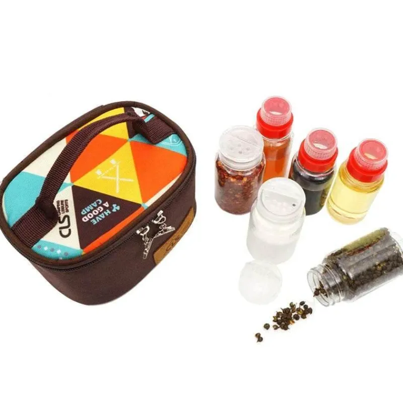 Tom Küche & Esszimmer-BBQ Gewürzsauce - Kräuter-Gewürzgläser fürs Camping