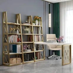 The Lounge Loft Möbel-Bücherregal aus Holz – Elegante Aufbewahrungslösung für die Inneneinrichtung