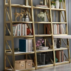 The Lounge Loft Möbel-Bücherregal aus Holz – Elegante Aufbewahrungslösung für die Inneneinrichtung