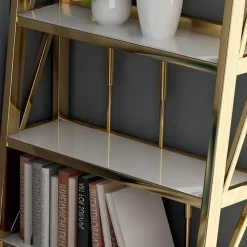 The Lounge Loft Möbel-Bücherregal aus Holz – Elegante Aufbewahrungslösung für die Inneneinrichtung