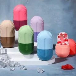 Tom Küche & Esszimmer-Beauty Ice Cube Tray Gesichtsroller - Hautpflege-Werkzeugset