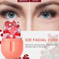 Tom Küche & Esszimmer-Beauty Ice Cube Tray Gesichtsroller - Hautpflege-Werkzeugset