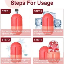 Tom Küche & Esszimmer-Beauty Ice Cube Tray Gesichtsroller - Hautpflege-Werkzeugset