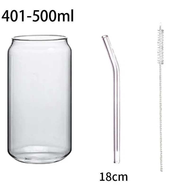 Tom Küche & Esszimmer-Becher aus Borosilikatglas mit Bambusdeckel – umweltfreundliches Trinkgeschirr