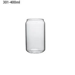 Tom Küche & Esszimmer-Becher aus Borosilikatglas mit Bambusdeckel – umweltfreundliches Trinkgeschirr