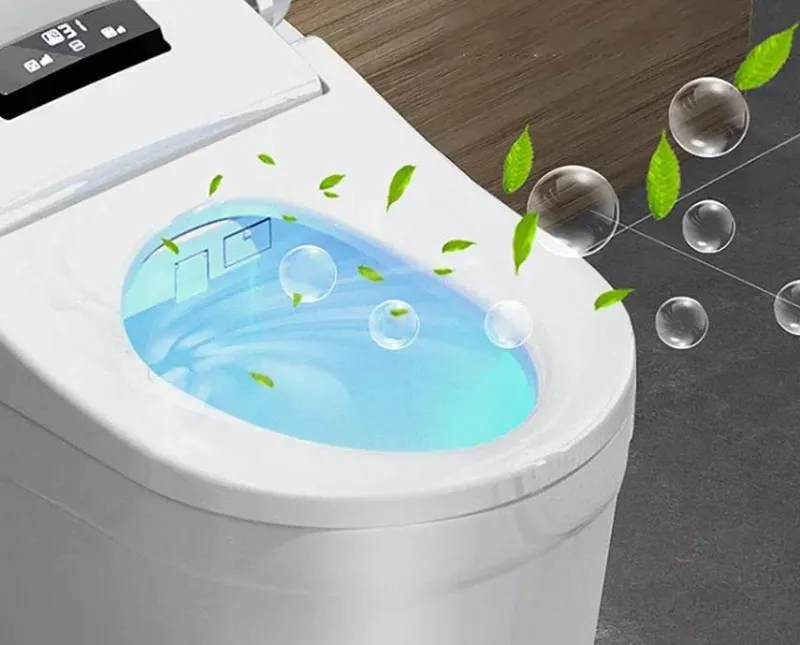 The Blissful Bath Badezimmer-Beheizter elektrischer Bidet-Toilettensitz – Smart U-Shape Comfort