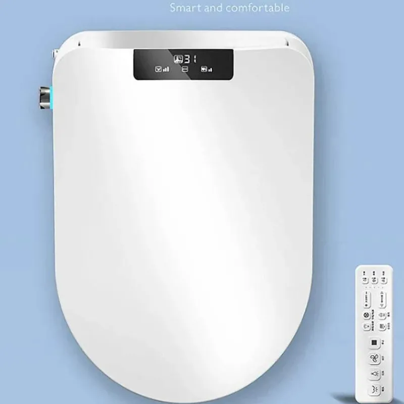 The Blissful Bath Badezimmer-Beheizter elektrischer Bidet-Toilettensitz – Smart U-Shape Comfort