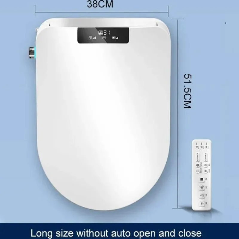 The Blissful Bath Badezimmer-Beheizter elektrischer Bidet-Toilettensitz – Smart U-Shape Comfort