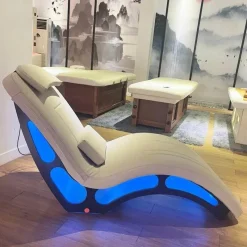Cozy Living Massageprodukte|Gesundheits-Gadgets-Beheizter Massagesessel mit LED-Beleuchtung