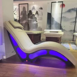 Cozy Living Massageprodukte|Gesundheits-Gadgets-Beheizter Massagesessel mit LED-Beleuchtung