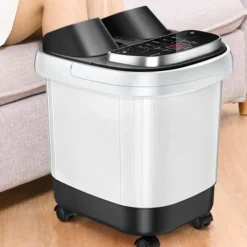 The Relaxation Nook Massageprodukte|Gesundheits-Gadgets-Beheiztes Fußbad – Automatisches Vibrationsmassagebad