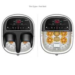 The Relaxation Nook Massageprodukte|Gesundheits-Gadgets-Beheiztes Fußbad – Automatisches Vibrationsmassagebad