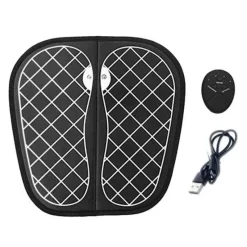 The Relaxation Nook Massageprodukte|Gesundheits-Gadgets-Beheiztes Fußmassagegerät – Elektrischer EMS-Entspannungsstimulator