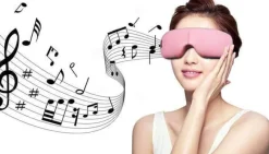 Decor Gesundheits- Und Entspannungstools-Beheiztes kabelloses Augenmassagegerät – wiederaufladbares Gerät zur Druckentlastung durch Luft