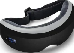 Decor Gesundheits- Und Entspannungstools-Beheiztes kabelloses Augenmassagegerät – wiederaufladbares Gerät zur Druckentlastung durch Luft