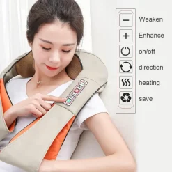 The Relaxation Nook Massageprodukte|Gesundheits-Gadgets-Beheiztes Nacken- und Rückenmassagegerät – Tragbares Gerät zur Schmerzlinderung