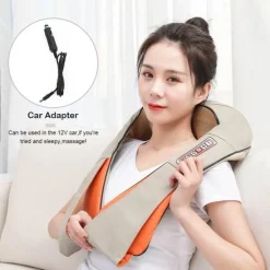 The Relaxation Nook Massageprodukte|Gesundheits-Gadgets-Beheiztes Nacken- und Rückenmassagegerät – Tragbares Gerät zur Schmerzlinderung