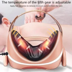 The Relaxation Nook Massageprodukte|Gesundheits-Gadgets-Beheiztes Nackenmassagegerät – Unterstützung bei Spannungsabbau