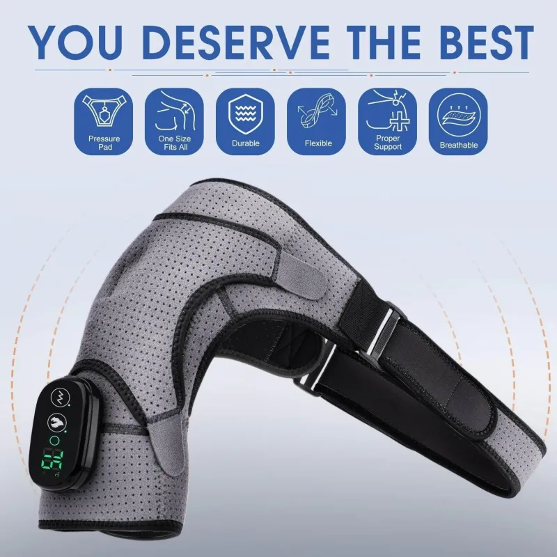 The Relaxation Nook Massageprodukte|Gesundheits-Gadgets-Beheiztes Schultermassagegerät – Elektrisches Gerät zur Schmerzlinderung und Entspannung