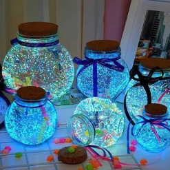 Bright Accents Beleuchtung-Beleuchtete Wunschflasche - Magisches Dekolicht