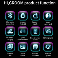 Wild u0026 Free Gear Autozubehör|Automobilindustrie-Benutzerdefiniertes LED-Auto-Anzeigeschild - Personalisiertes elektronisches Message Board