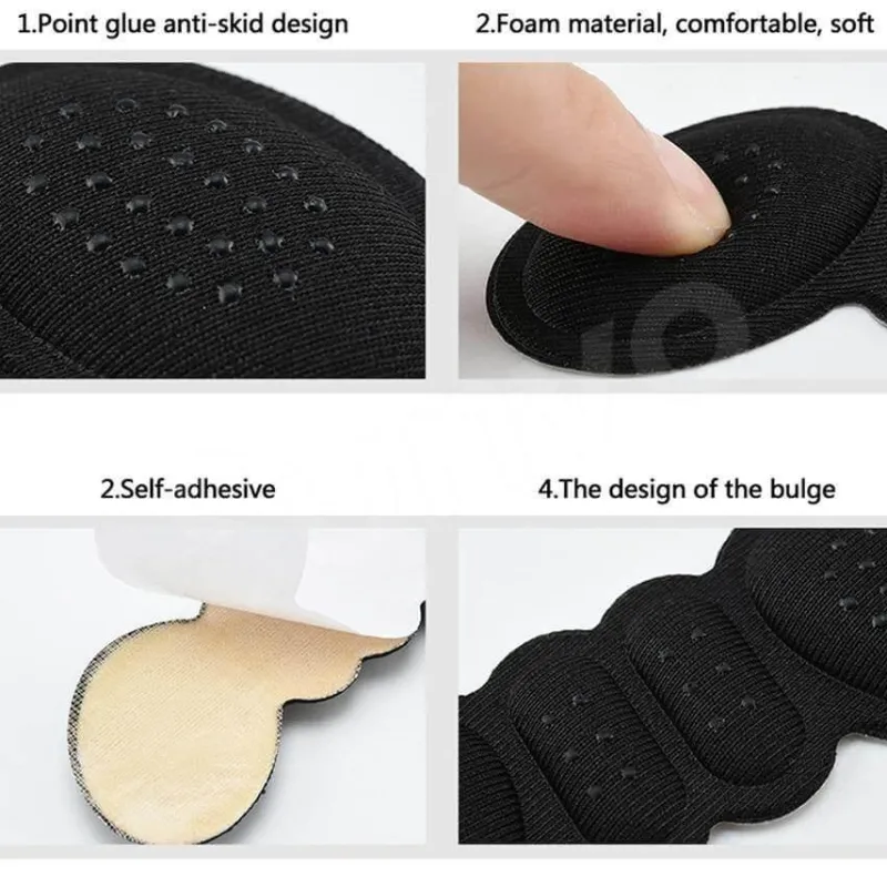 The Relaxation Nook Gesundheits-Gadgets|Gesundheits- Und Entspannungstools-Bequeme Fersenpolster – selbstklebende Schuheinlagen für zusätzliche Dämpfung