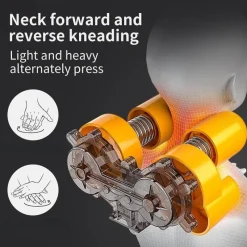 Wild u0026 Free Gear Autozubehör|Automobilindustrie-Bequemes elektrisches Autositzmassagegerät – Entspannendes Rückenmassagekissen