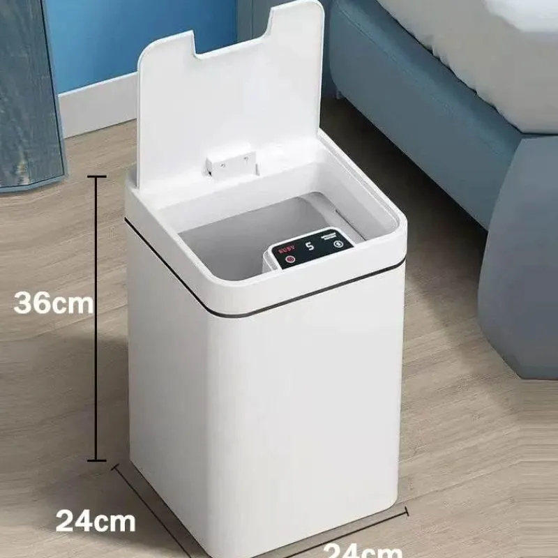 The Decor Haven Küche & Esszimmer|Gadgets Für Zuhause-Berührungsloser intelligenter Mülleimer – Sensor-Abfalleimer