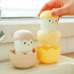 The Culinary Kit Küche & Esszimmer-Überraschungsei-Reinigungsbürste – Küchenschrubber