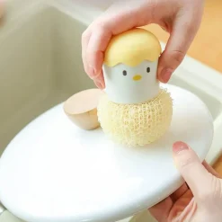 The Culinary Kit Küche & Esszimmer-Überraschungsei-Reinigungsbürste – Küchenschrubber